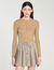 Rib knit jumper