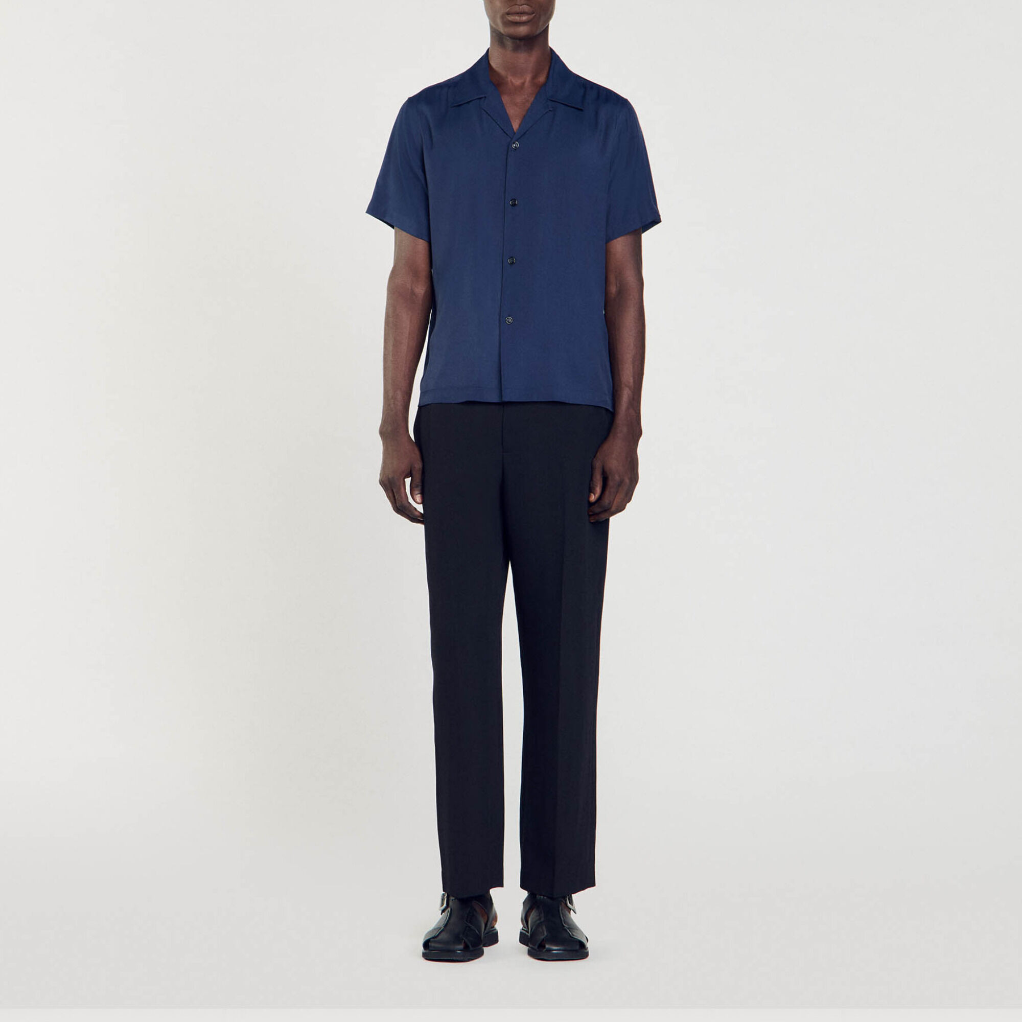 Shark collar shirt - Men | Sandro