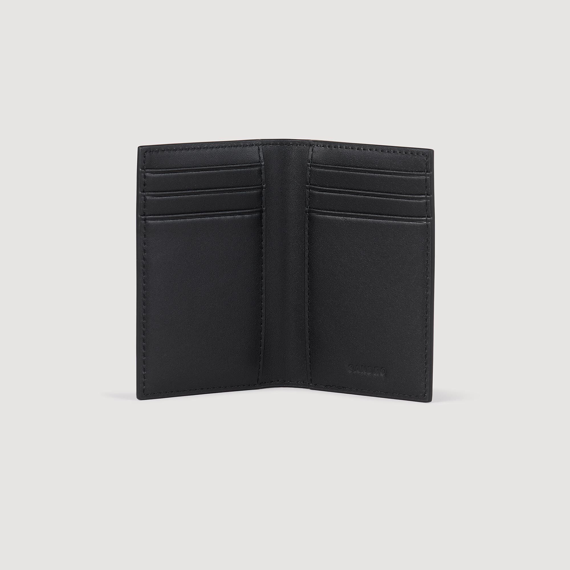 Reconstituted leather leather wallet