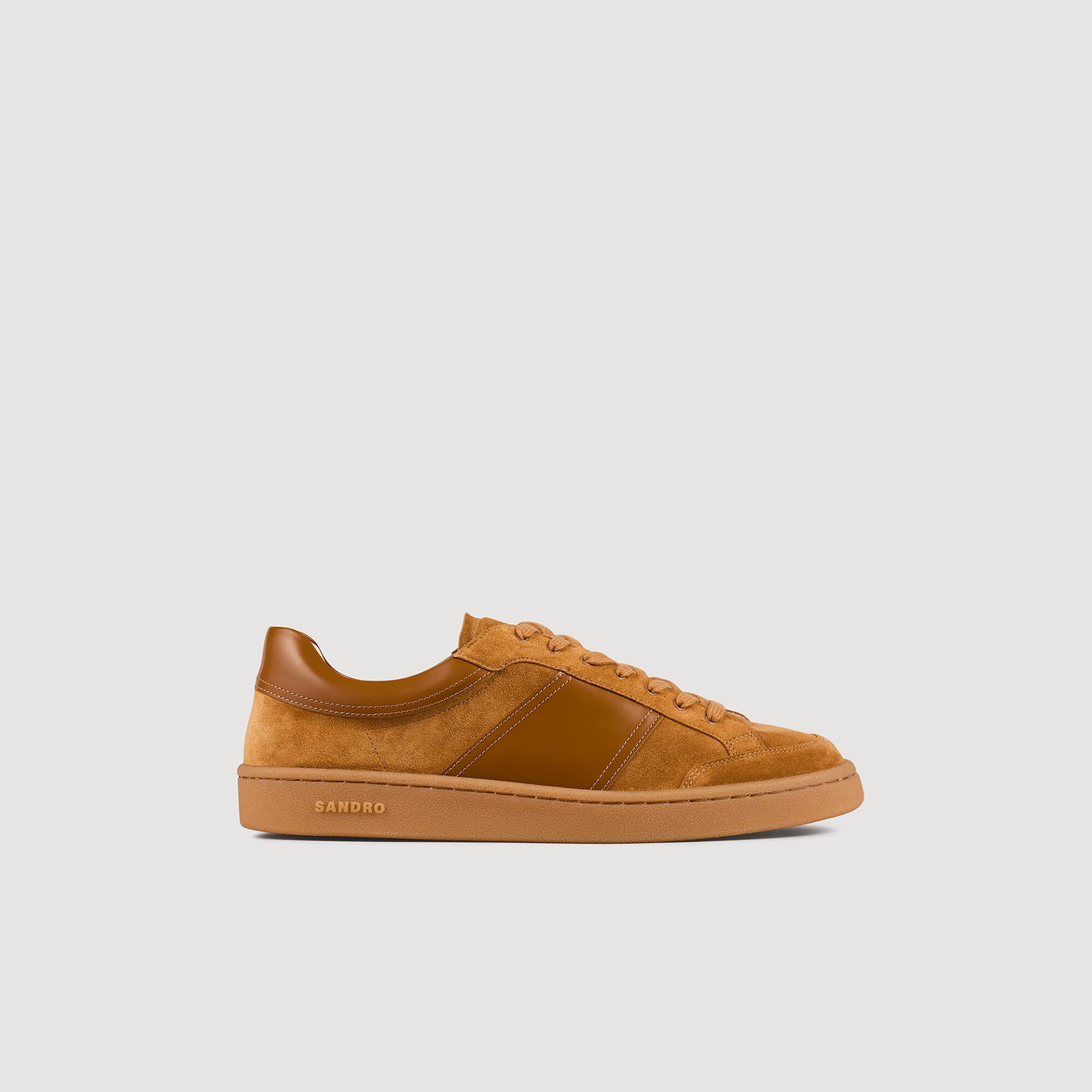 Suede trainers