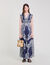 Bandana-print maxi dress