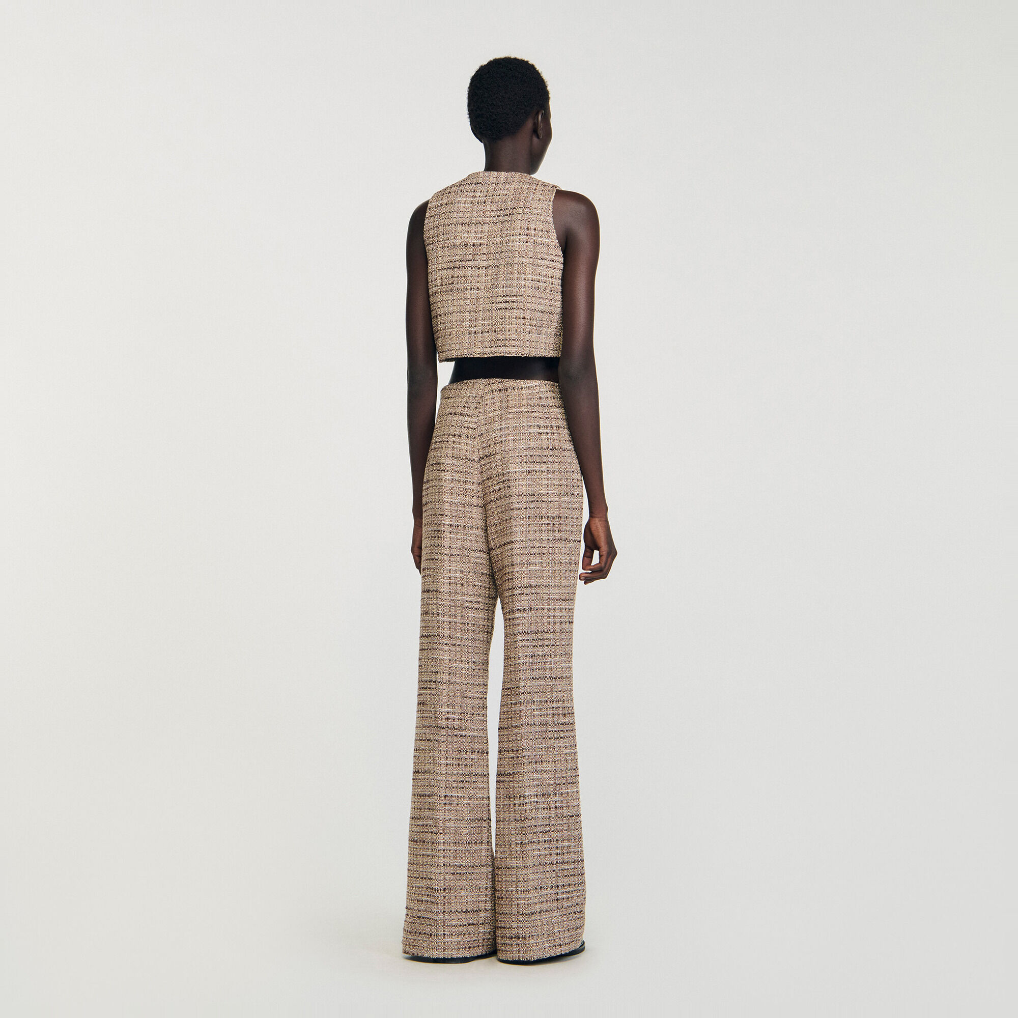 Tweed vest - Women | Sandro