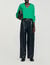 Wide-leg leather trousers - Women | Sandro