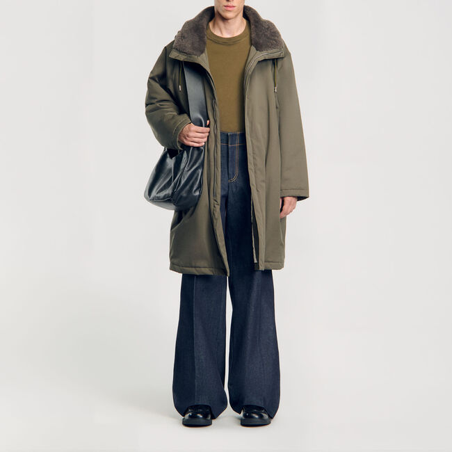 Hooded parka