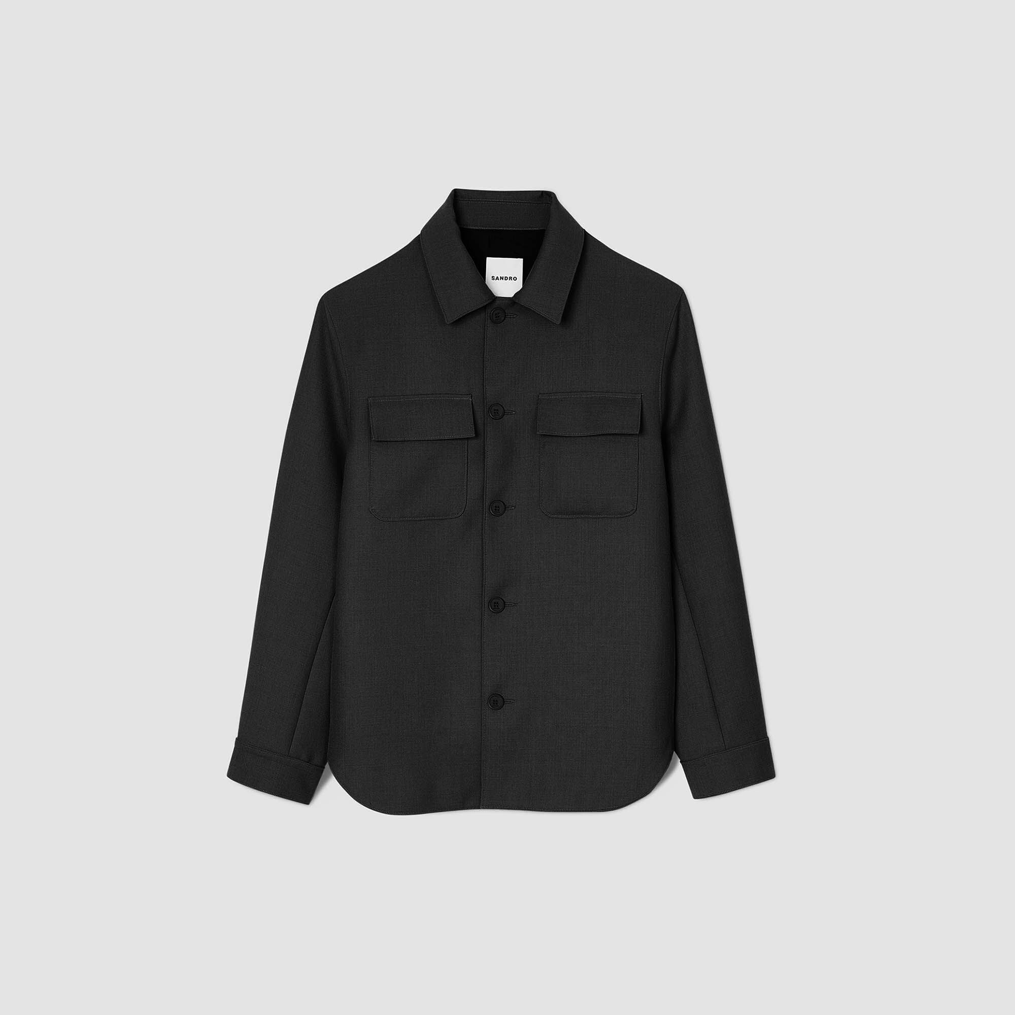 Buttoned overshirt