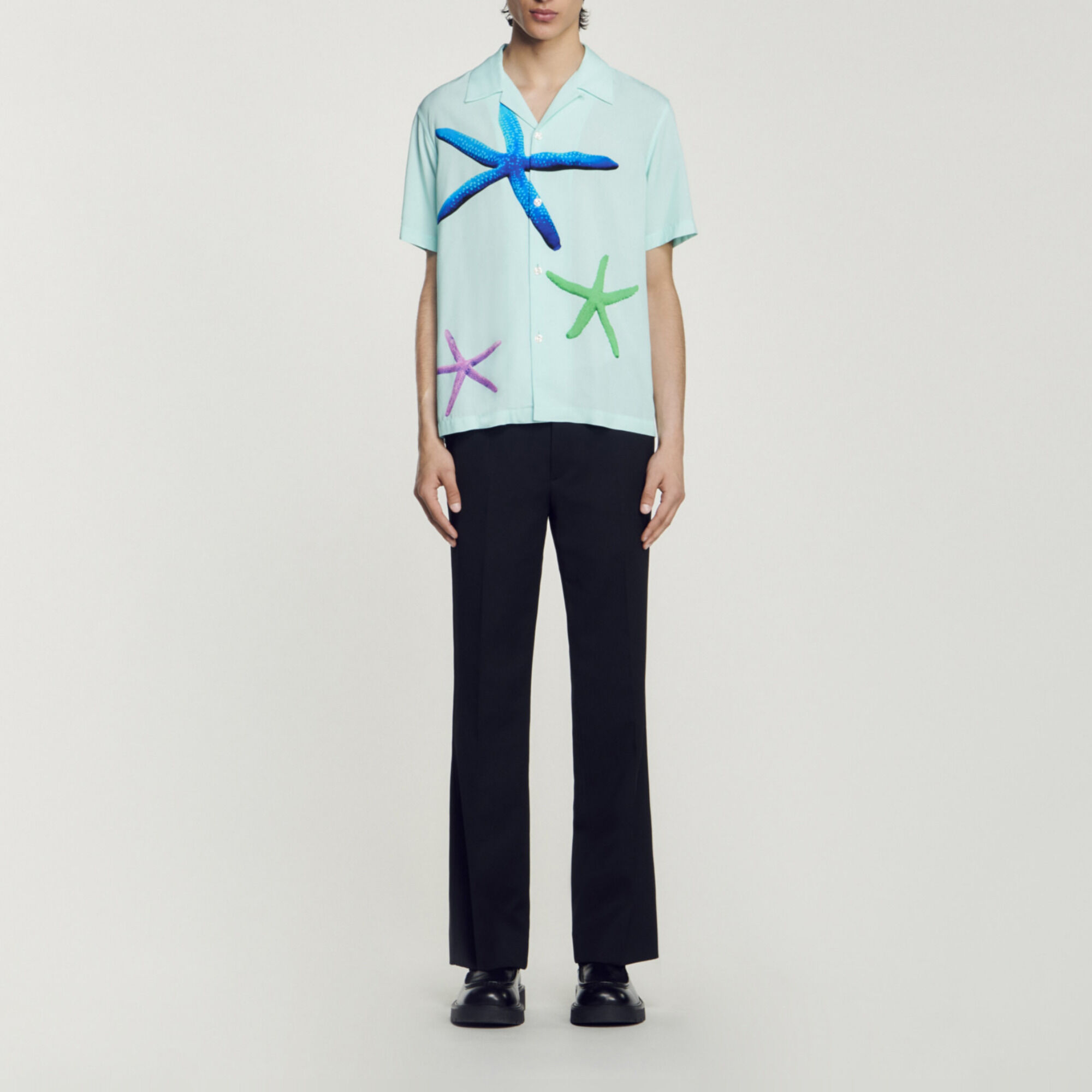 Starfish printed shirt