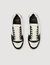 Low-top leather trainers