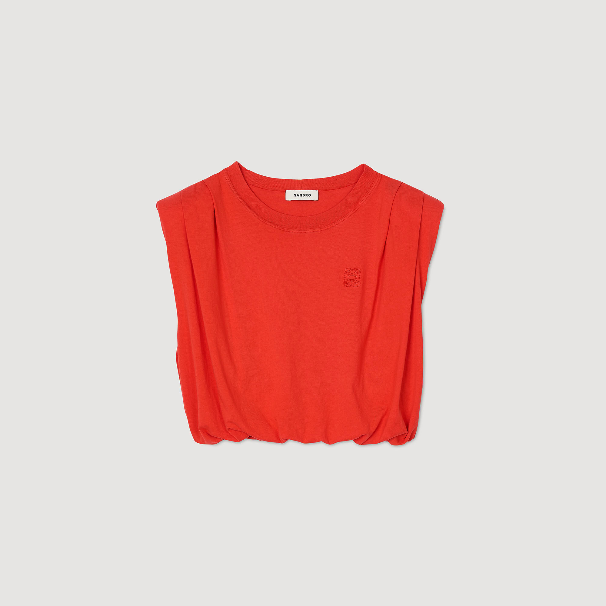 SANDRO 売れ筋商品|||サンドロ Tシャツ トップス レディース T-shirts Orange SANDRO | Orange Women's T-shirt | YOOX