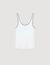 Ribbed vest top