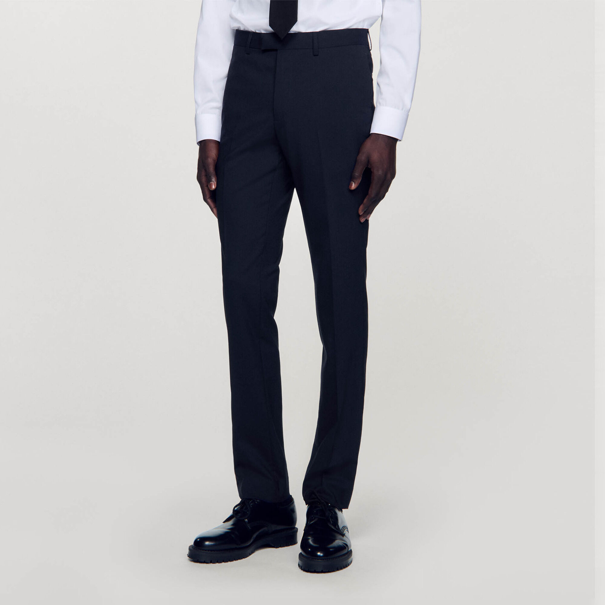 Classic wool suit trousers - Men | Sandro