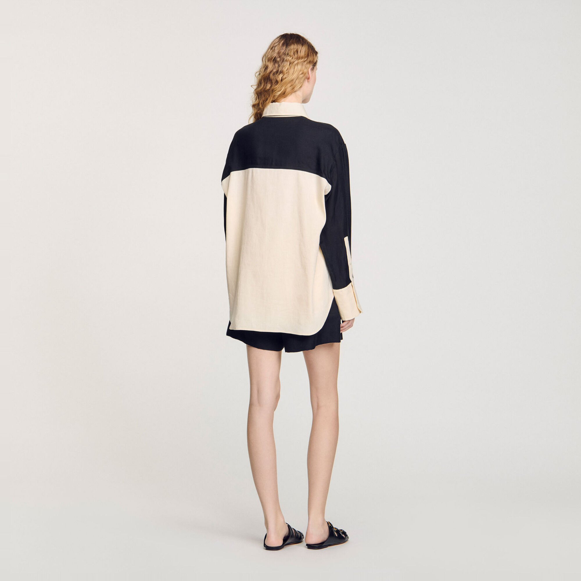 Two-tone shirt