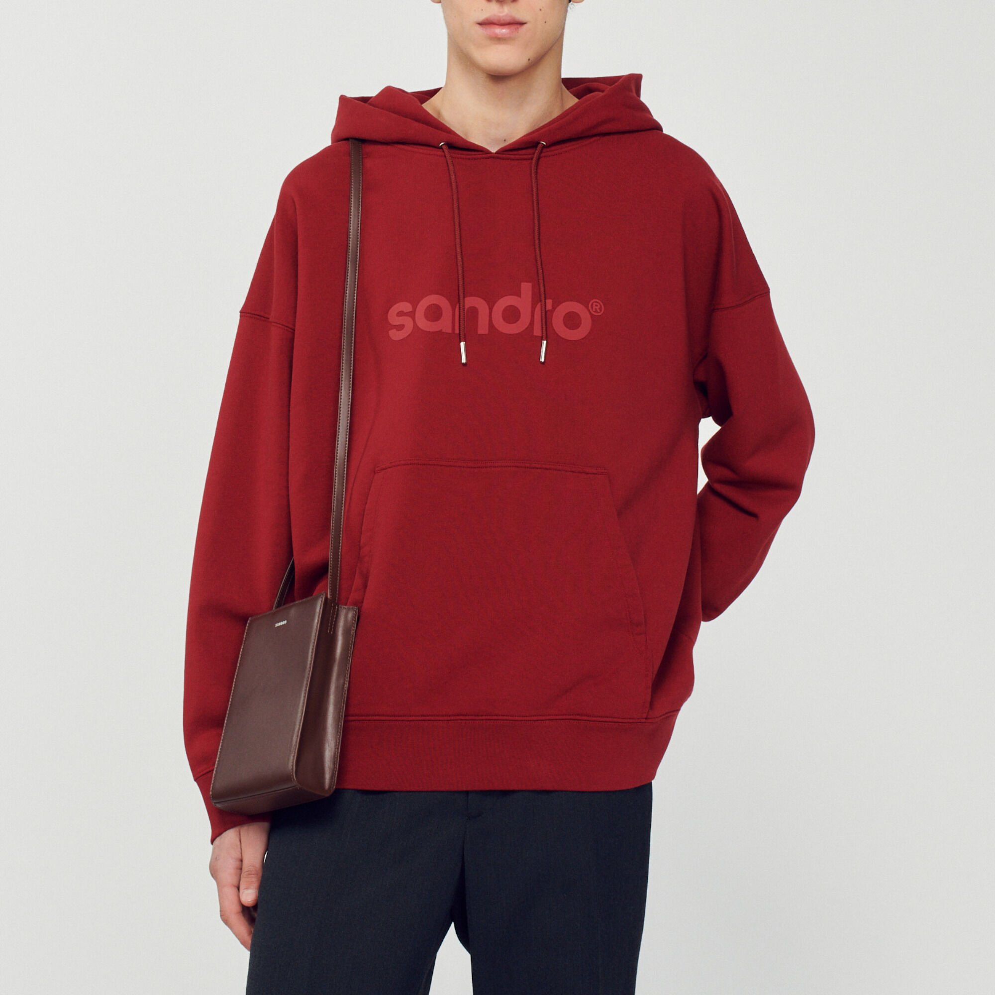 Oversized logo hoodie