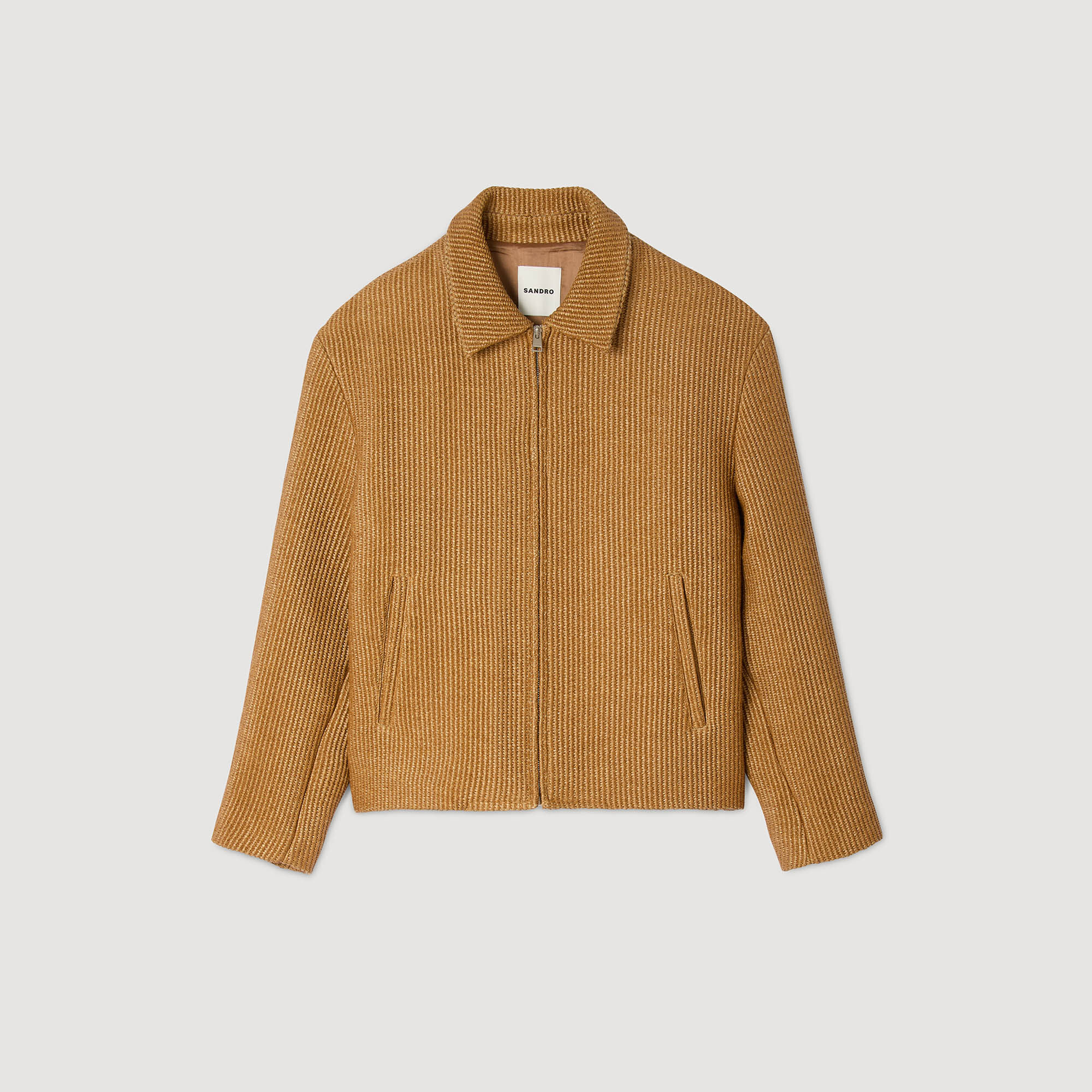 Woven raffia jacket