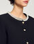 Jacket with beaded collar