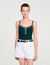 Two-tone knit vest top Two-tone knit vest top
