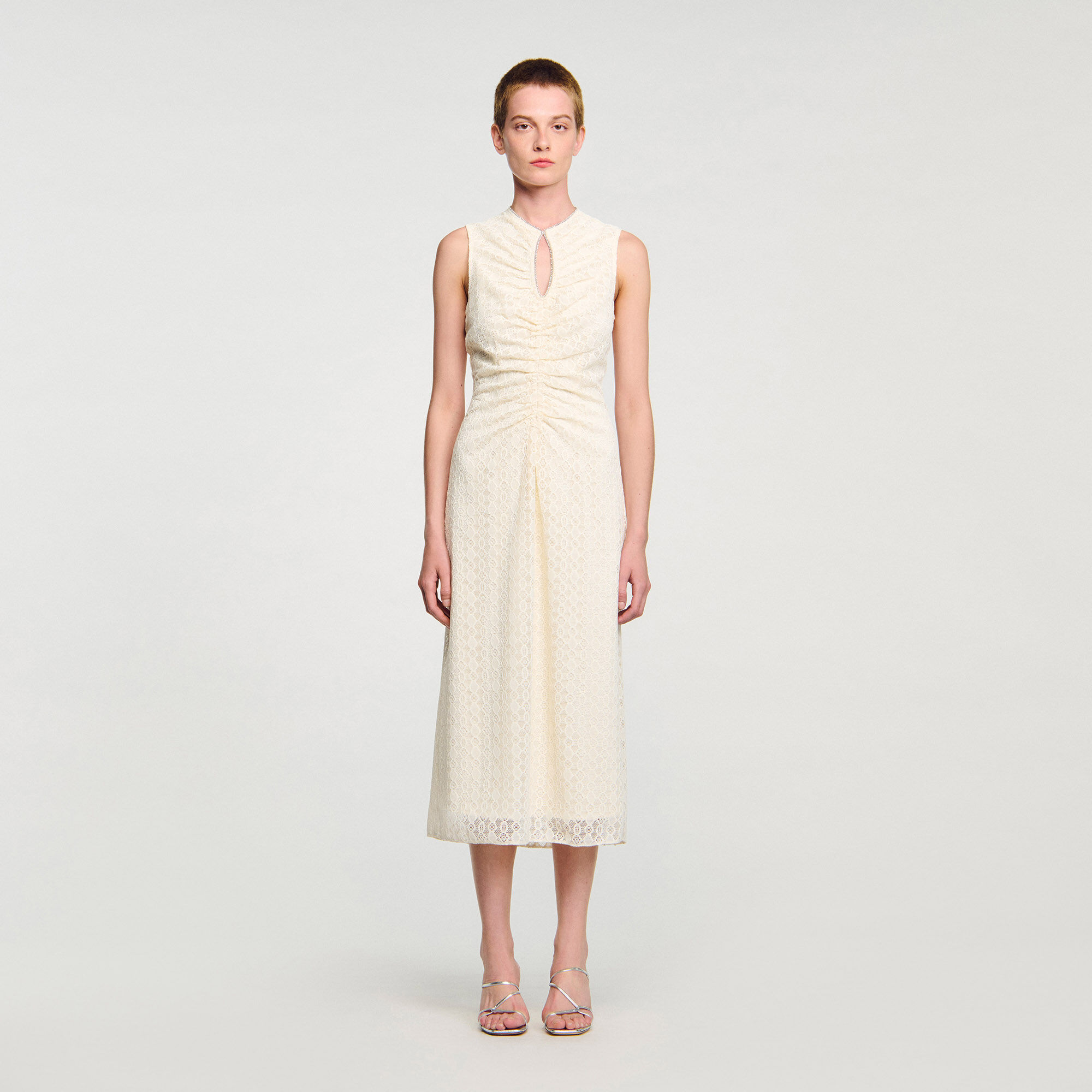 Lace maxi dress