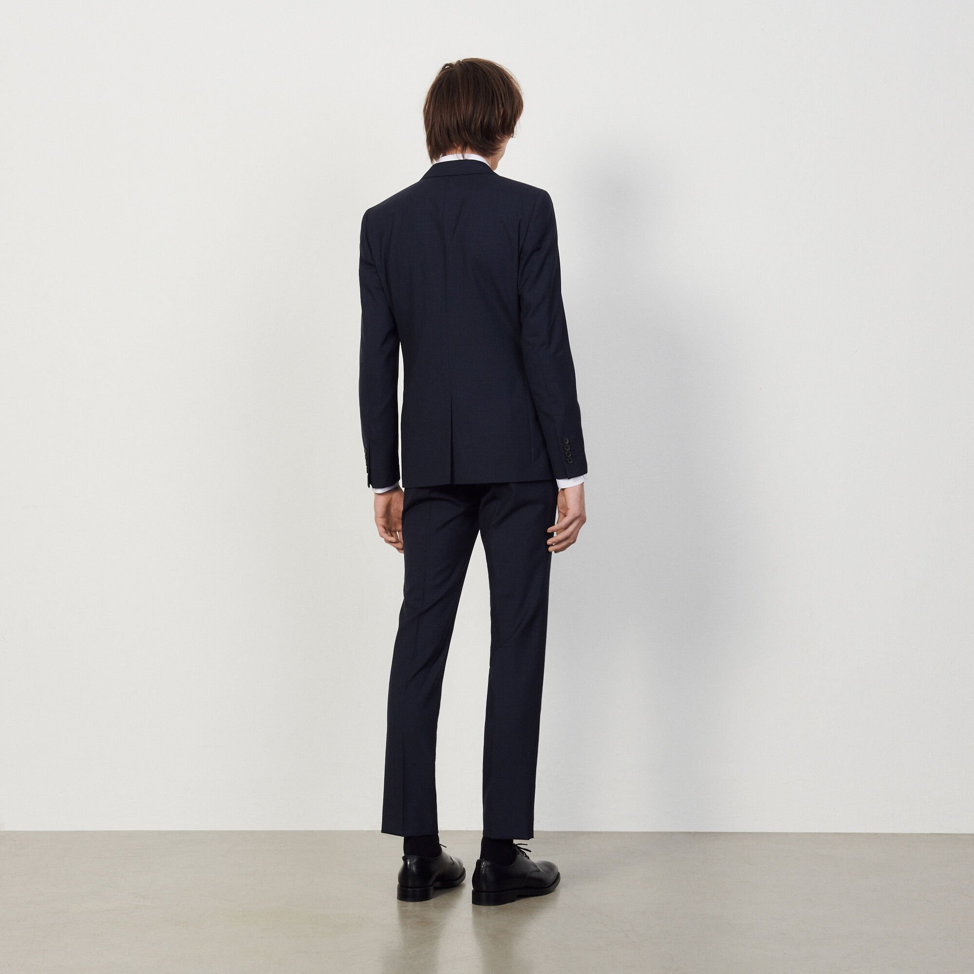 Virgin wool suit jacket
