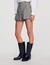 Houndstooth shorts