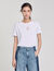 Cotton T-shirt with embroidery