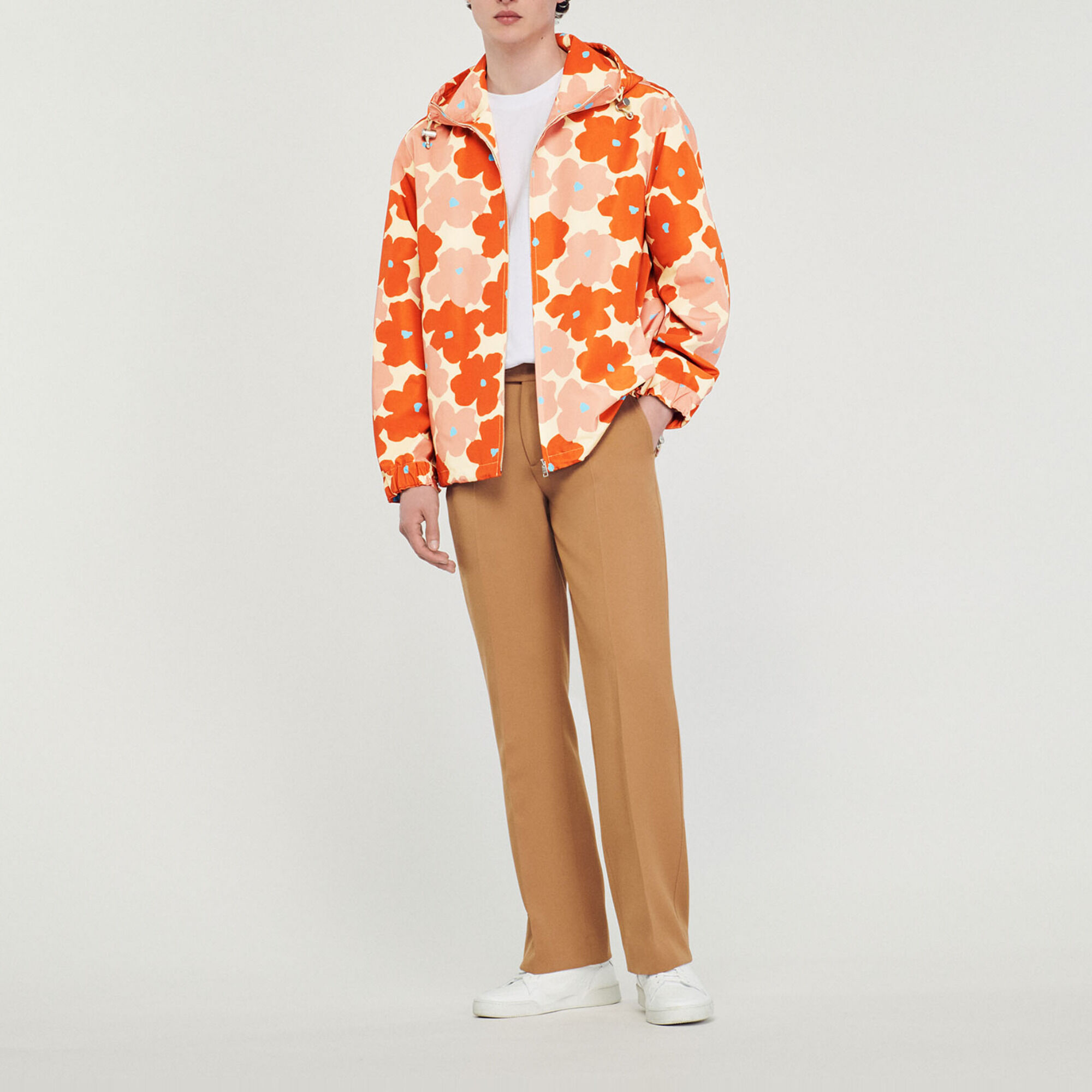 Floral print jacket