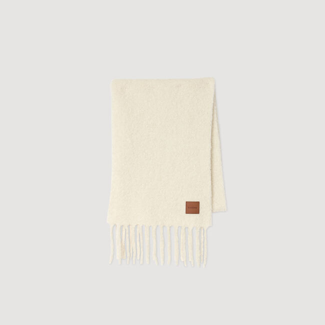 Terry-effect scarf