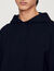 Knit hoodie