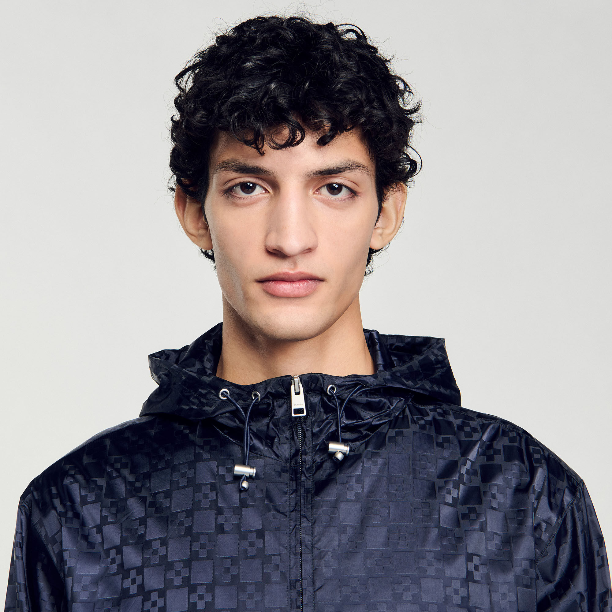 Square Cross nylon jacket