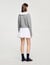 Cardigan with contrast collar