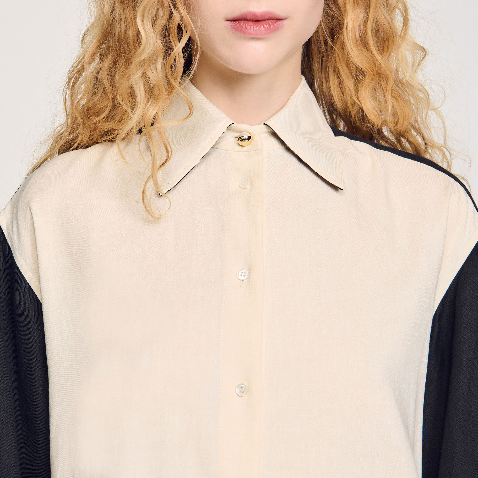 Two-tone shirt