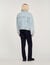 Fleece denim jacket