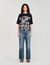 Floral motif T-shirt