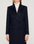 Long coat with satin lapels - Women | Sandro