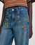 Rhinestone jeans - Women | Sandro