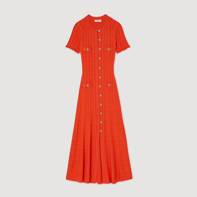 Knit maxi dress