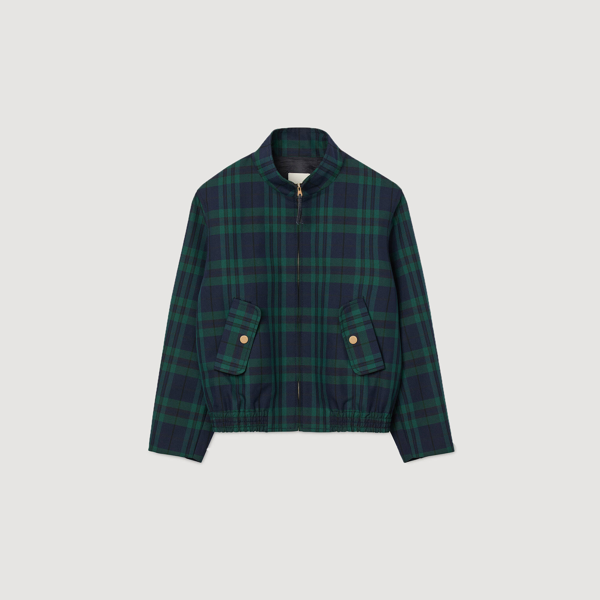 Checked jacket