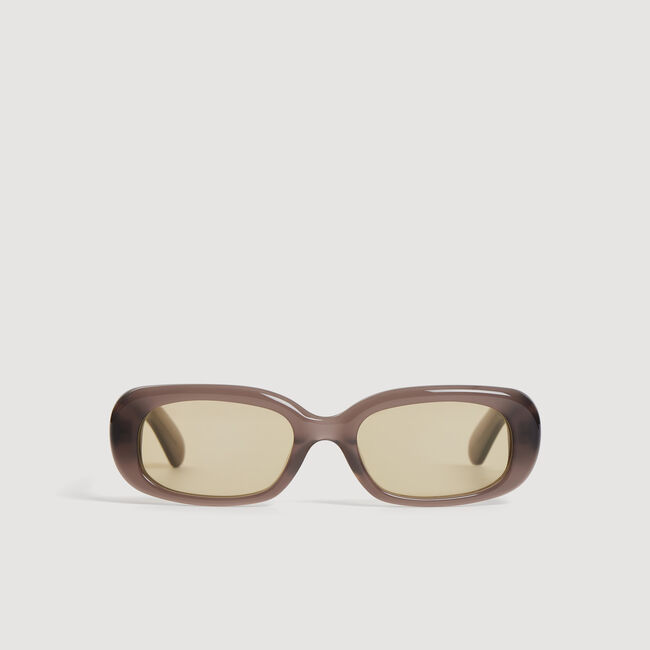 Rectangular sunglasses