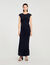Draped maxi dress