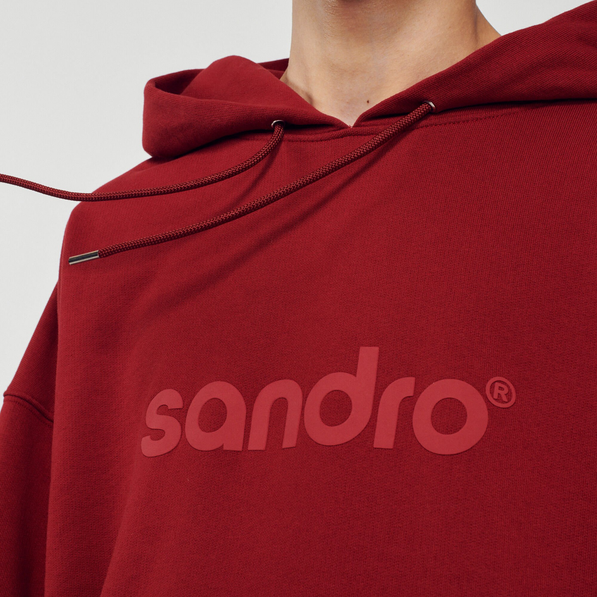 Oversized logo hoodie