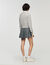 Cardigan with beaded collar