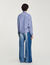 Beaded striped shirt
