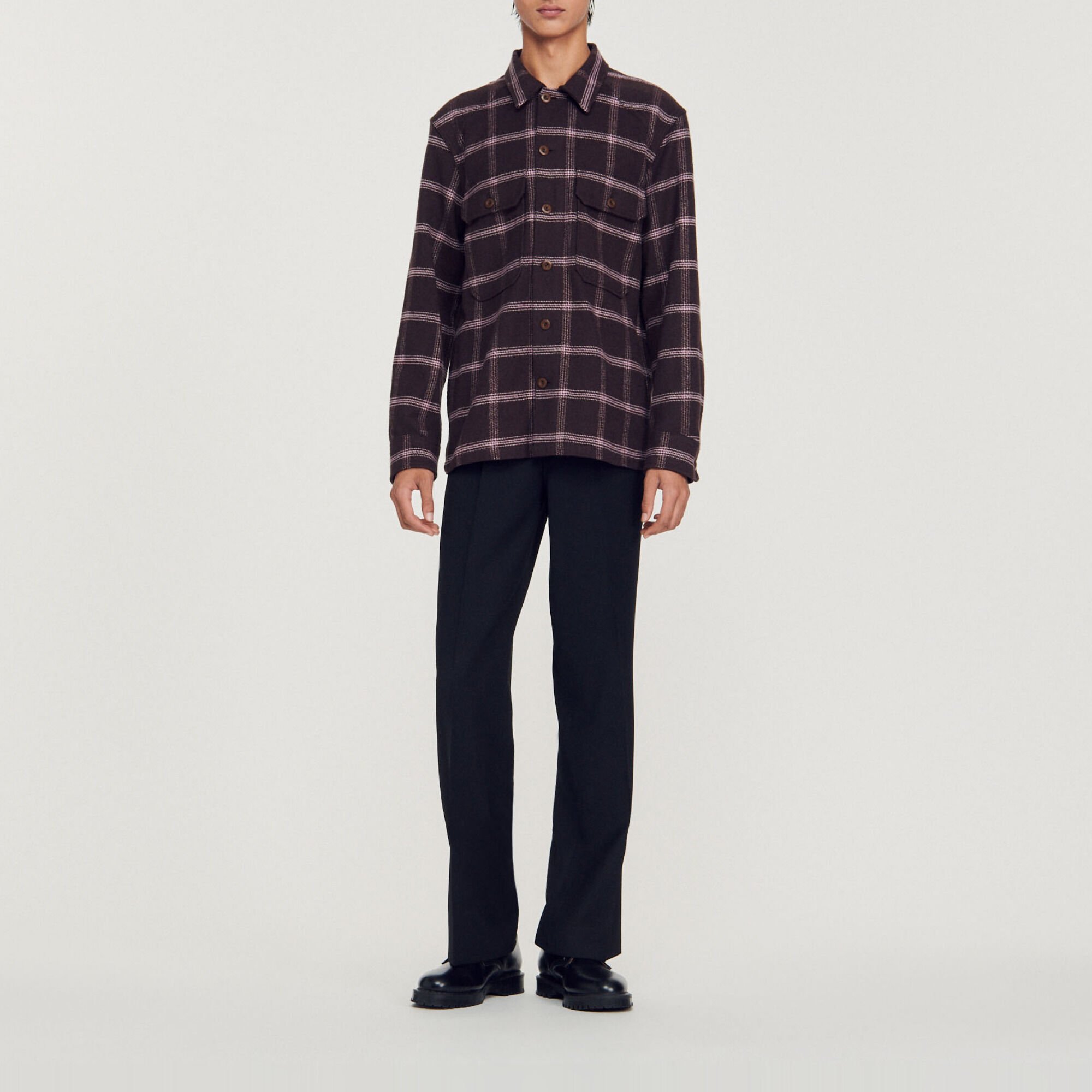Check overshirt