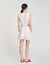 Short dress with cutouts