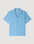 Loose-fit shark collar shirt