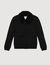 Shearling collar aviator jacket