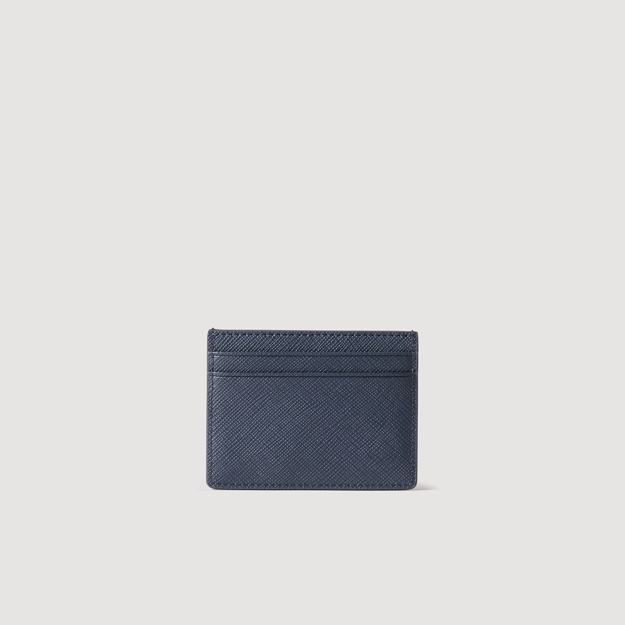 Reconstituted leather cardholder