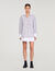 Oversized striped shirt
