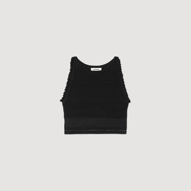Sleeveless jumper