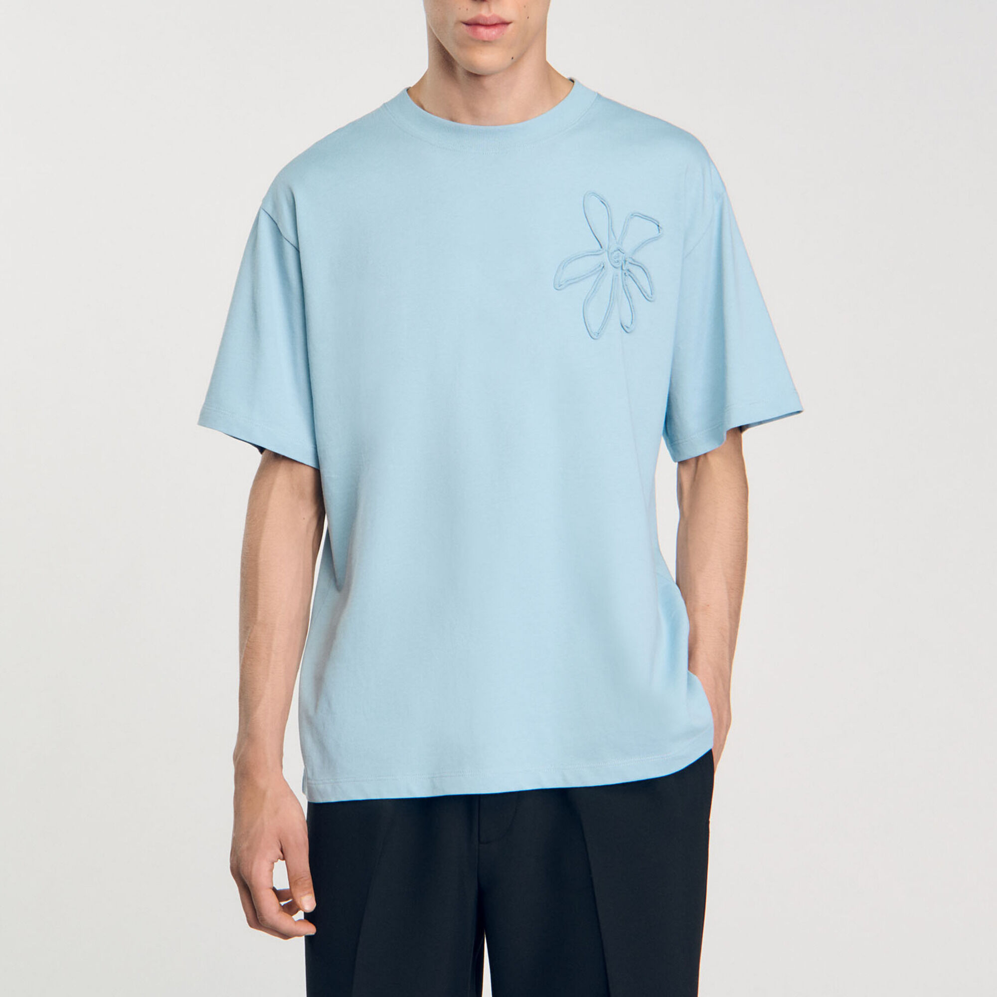 Oversized flower T-shirt