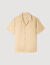 Loose-fit shark collar shirt