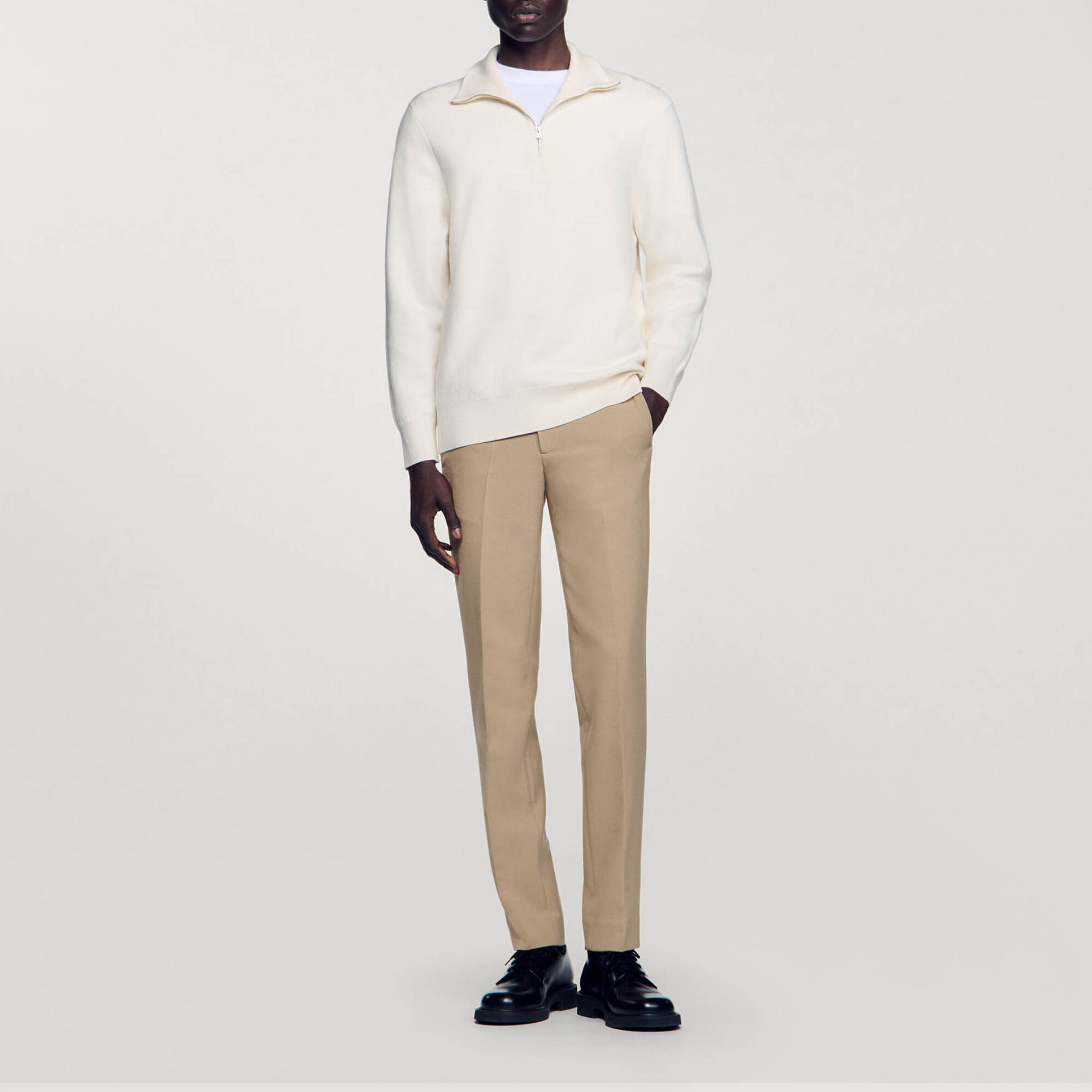 Half-zip jumper